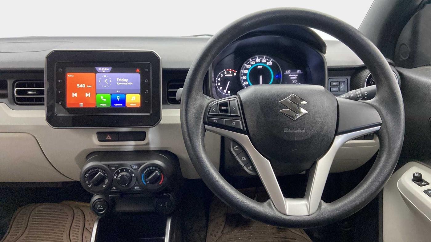 2021 Maruti IGNIS ZETA 1.2 AMT, Petrol, Automatic, 10,590 km, Steering Wheel Close Up