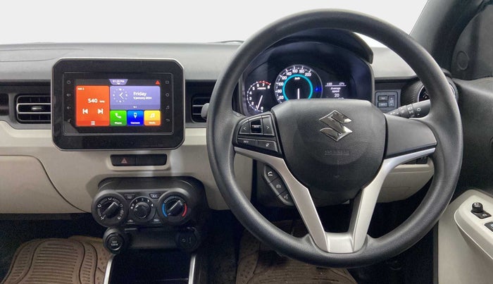 2021 Maruti IGNIS ZETA 1.2 AMT, Petrol, Automatic, 10,590 km, Steering Wheel Close Up