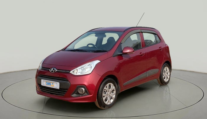 2015 Hyundai Grand i10 SPORTZ 1.2 KAPPA VTVT, Petrol, Manual, 92,640 km, Left Front Diagonal