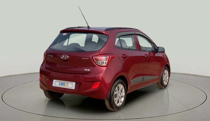 2015 Hyundai Grand i10 SPORTZ 1.2 KAPPA VTVT, Petrol, Manual, 92,640 km, Right Back Diagonal