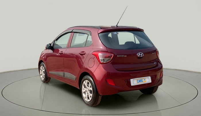 2015 Hyundai Grand i10 SPORTZ 1.2 KAPPA VTVT, Petrol, Manual, 92,640 km, Left Back Diagonal