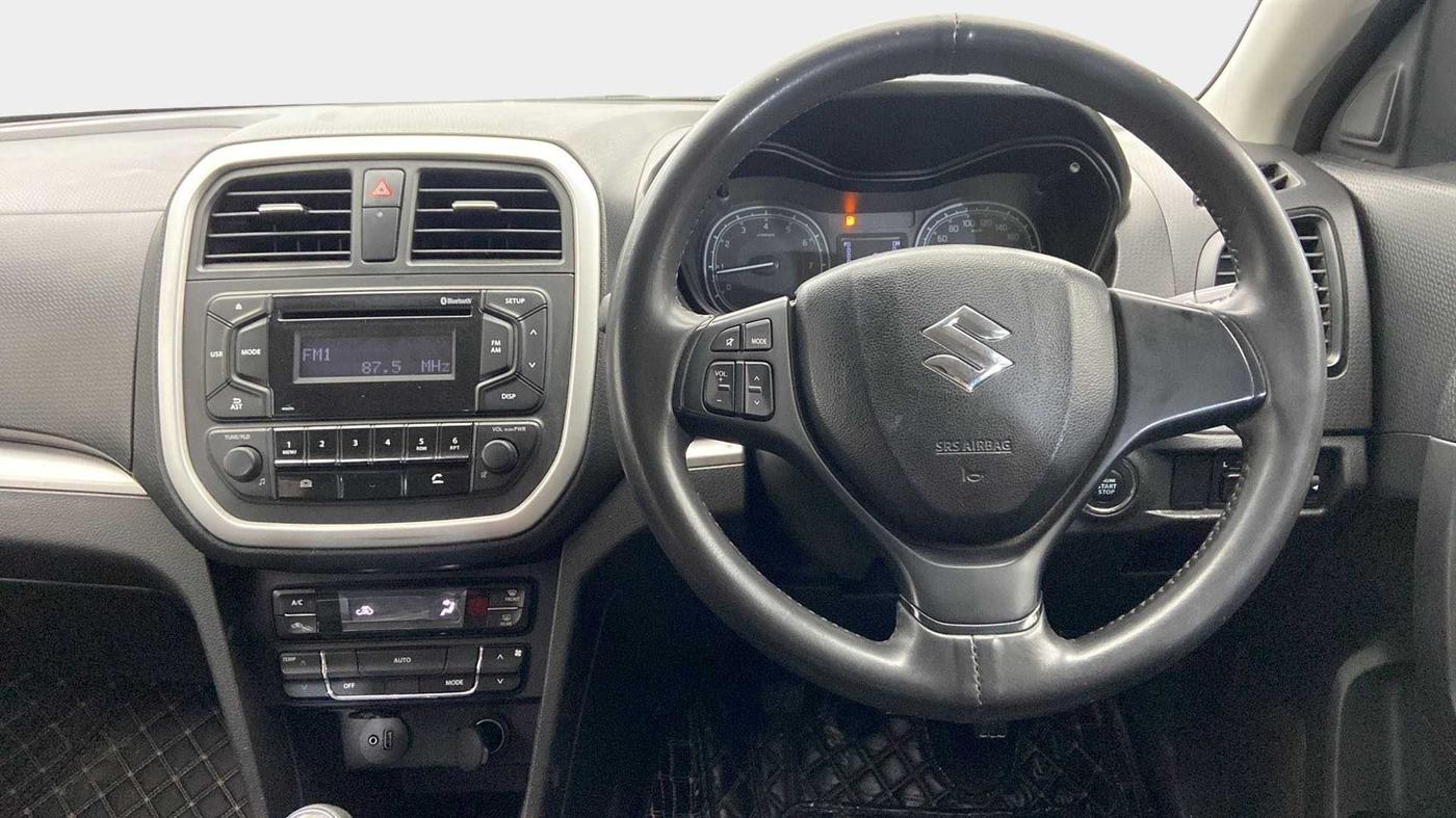 2021 Maruti Vitara Brezza VXI, Petrol, Manual, 25,562 km, Steering Wheel Close Up