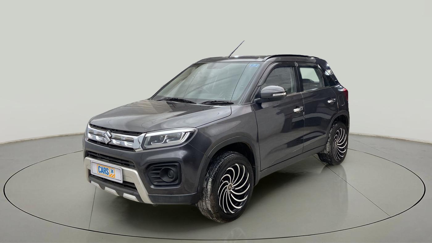 2021 Maruti Vitara Brezza VXI, Petrol, Manual, 25,562 km, Left Front Diagonal