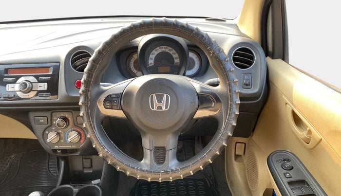 2014 Honda Brio S MT, Petrol, Manual, 46,804 km, Steering Wheel Close Up