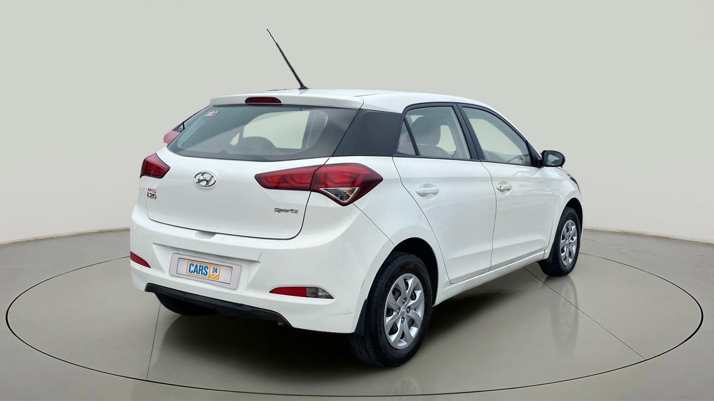 2017 Hyundai Elite i20 SPORTZ 1.2, Petrol, Manual, 50,000 km, Right Back Diagonal