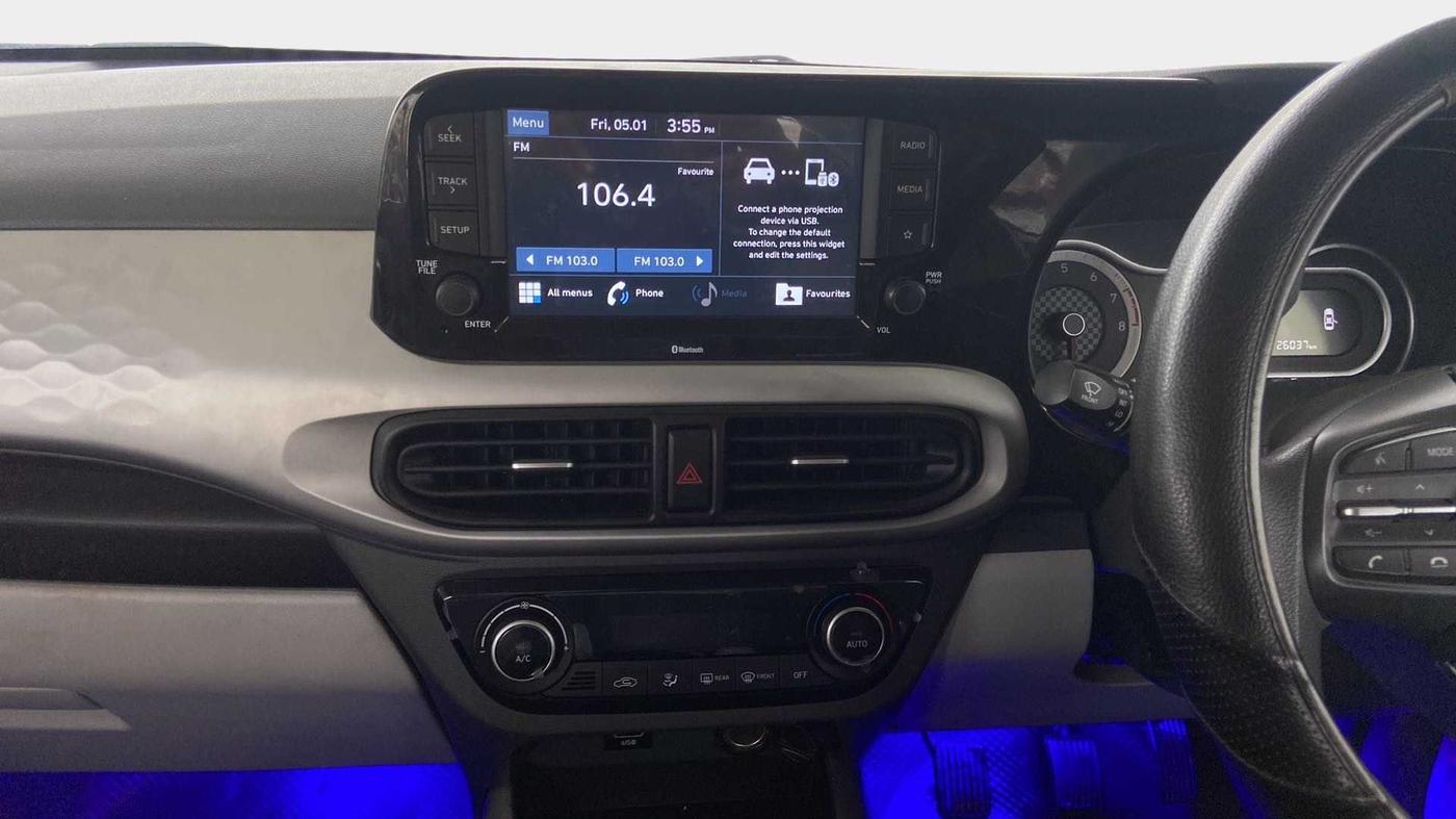 2021 Hyundai GRAND I10 NIOS SPORTZ 1.2 KAPPA VTVT, Petrol, Manual, 25,996 km, Air Conditioner