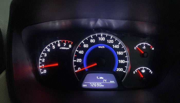 2014 Hyundai Grand i10 ASTA (O) 1.2 KAPPA VTVT, Petrol, Manual, 72,677 km, Odometer Image