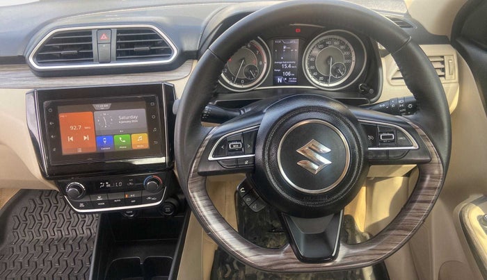 2022 Maruti Dzire ZXI Plus AMT, Petrol, Automatic, 17,592 km, Steering Wheel Close Up