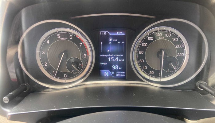 2022 Maruti Dzire ZXI Plus AMT, Petrol, Automatic, 17,592 km, Odometer Image