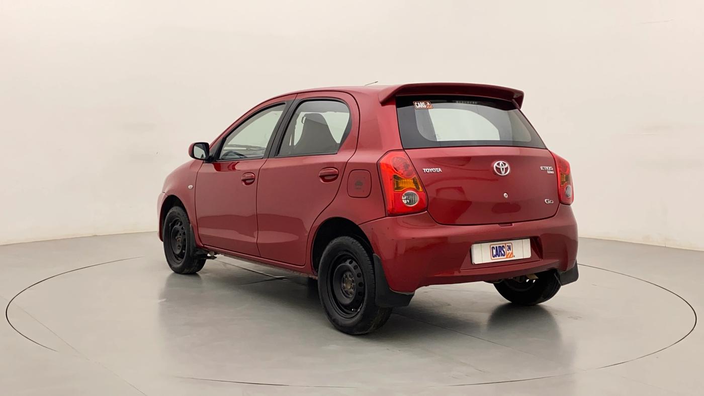 2012 Toyota Etios Liva GD, Diesel, Manual, 1,02,426 km, Left Back Diagonal