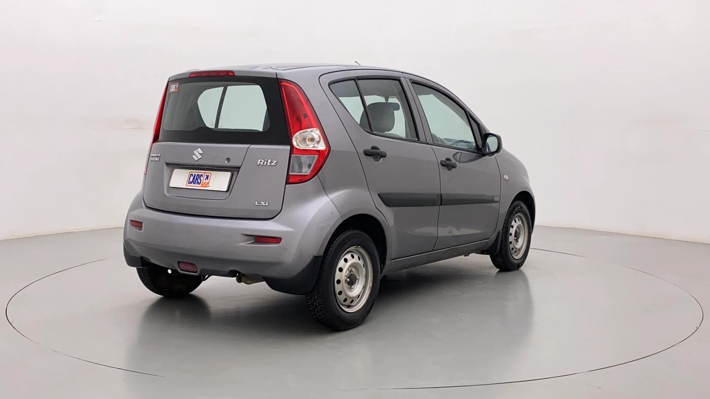 2010 Maruti Ritz LXI, Petrol, Manual, 10,694 km, Right Back Diagonal