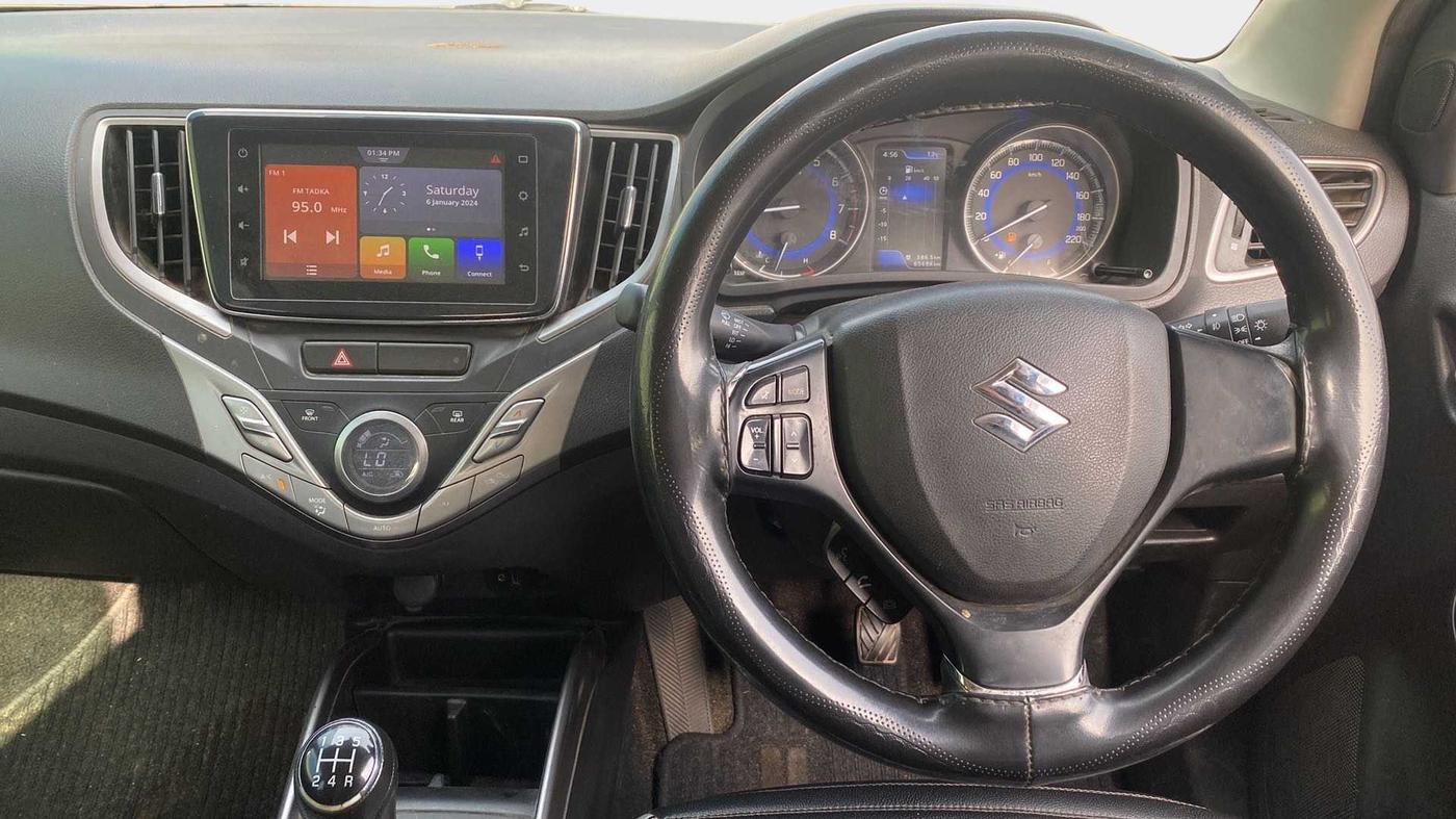 2019 Maruti Baleno ZETA PETROL 1.2, Petrol, Manual, 65,673 km, Steering Wheel Close Up