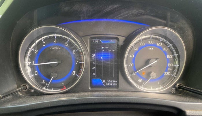 2019 Maruti Baleno ZETA PETROL 1.2, Petrol, Manual, 65,673 km, Odometer Image