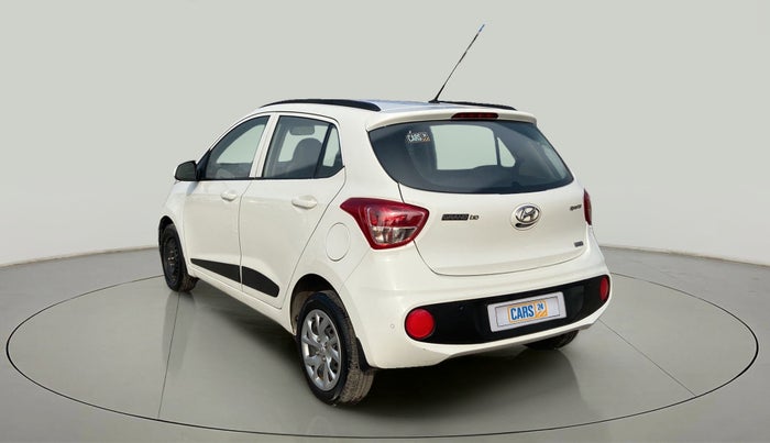 2017 Hyundai Grand i10 SPORTZ (O) 1.2 KAPPA VTVT, Petrol, Manual, 25,960 km, Left Back Diagonal