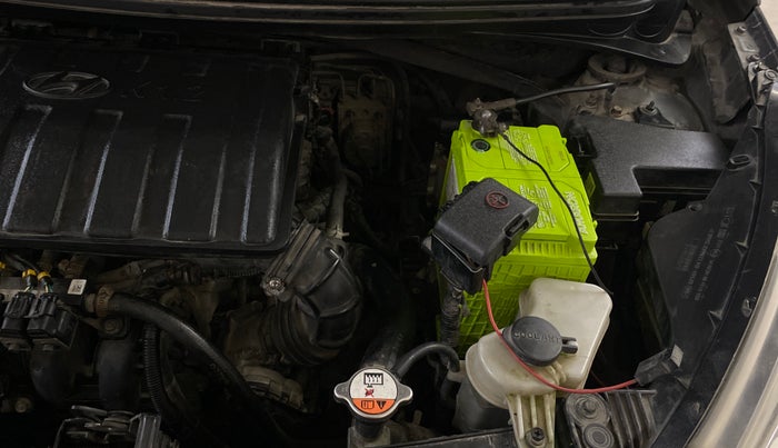 2016 Hyundai Grand i10 ASTA (O) 1.2 KAPPA VTVT, CNG, Manual, 1,16,049 km, Engine View - Left