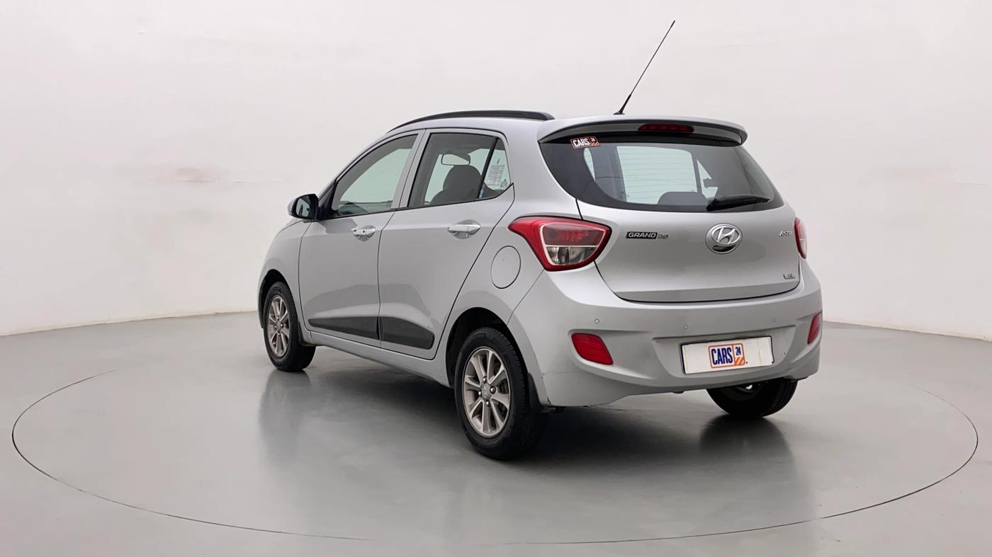 2016 Hyundai Grand i10 ASTA (O) 1.2 KAPPA VTVT, Petrol, Manual, 42,753 km, Left Back Diagonal