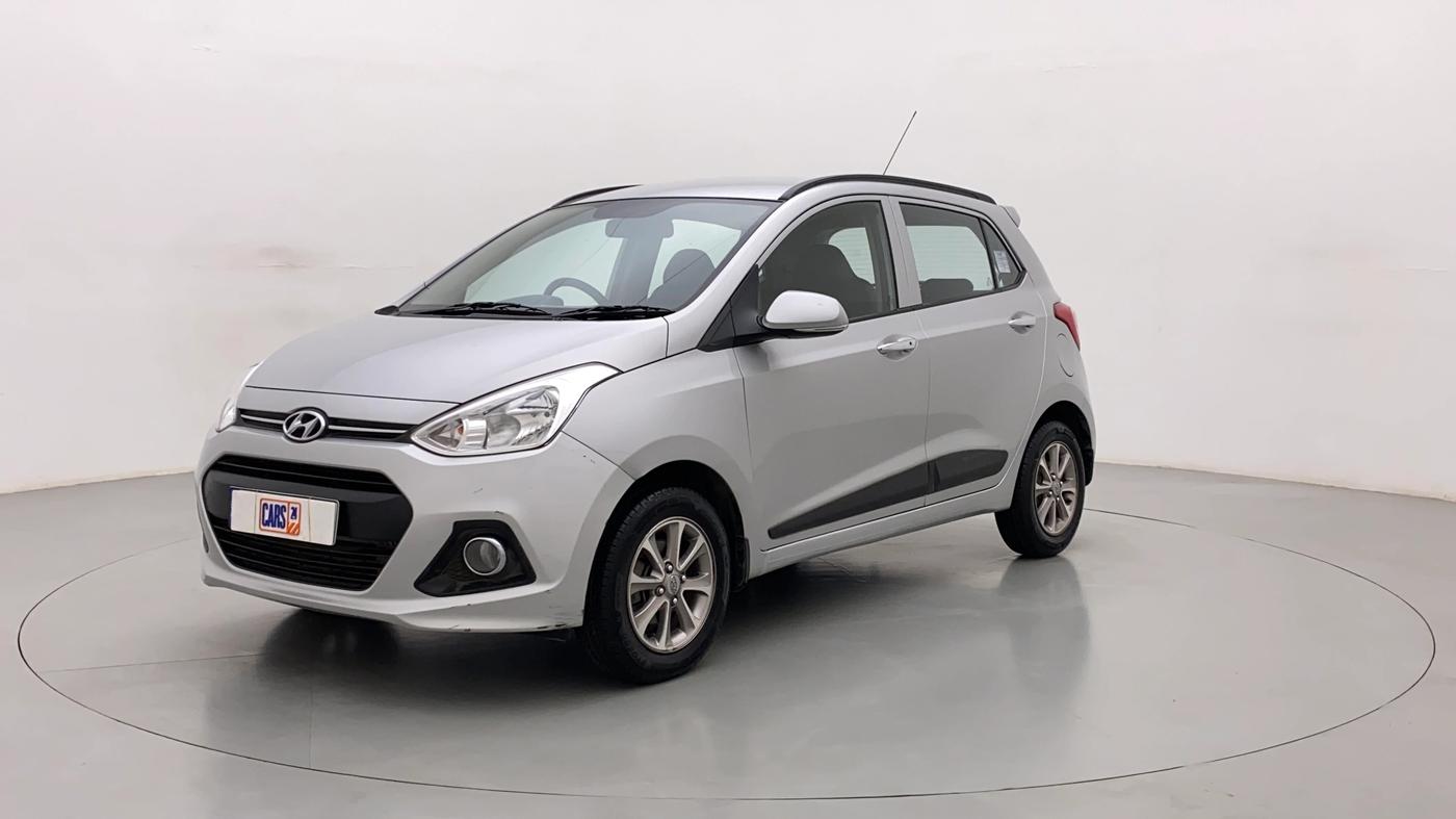 2016 Hyundai Grand i10 ASTA (O) 1.2 KAPPA VTVT, Petrol, Manual, 42,753 km, Left Front Diagonal