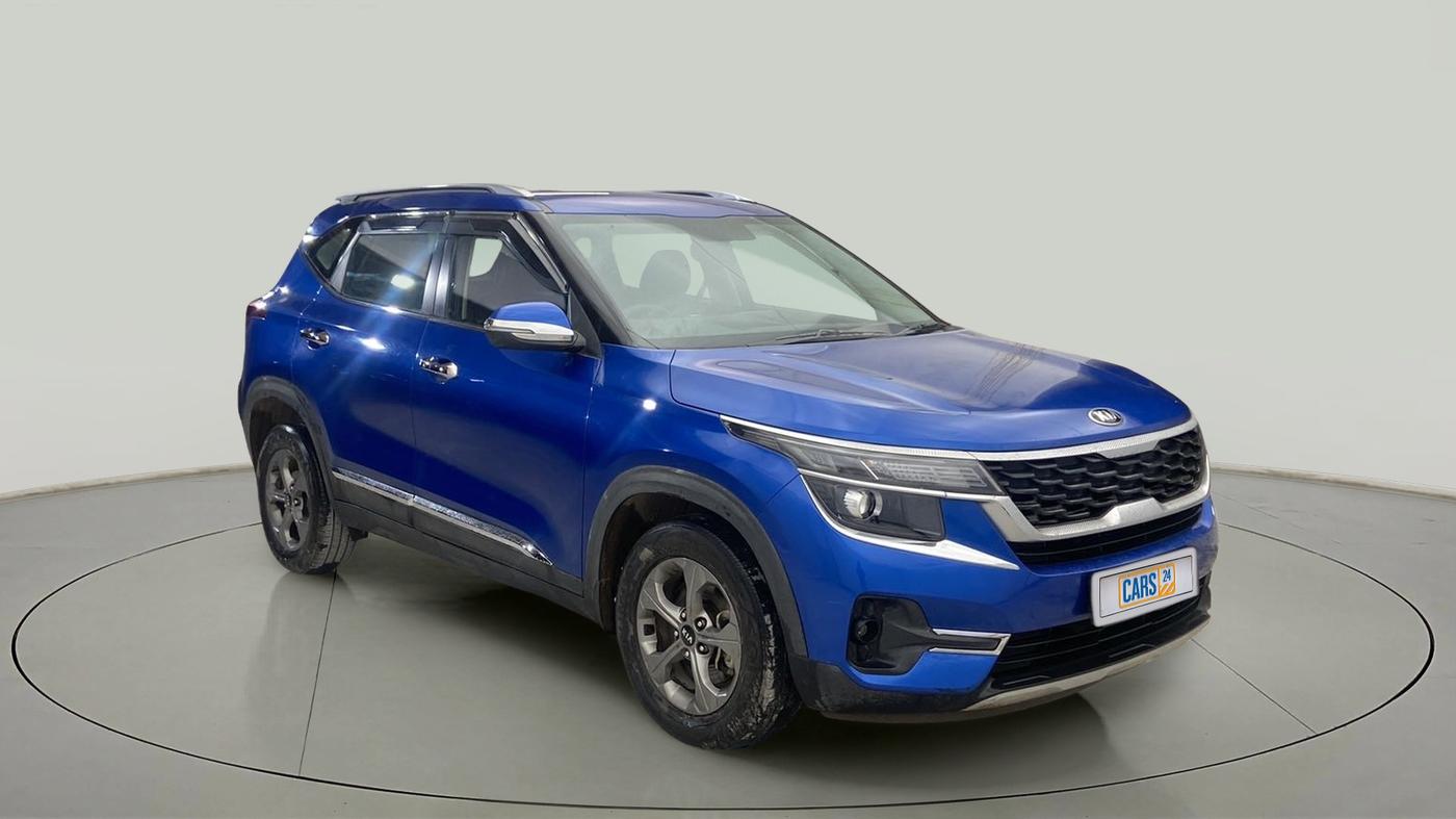 2019 KIA SELTOS HTK PLUS 1.5, Petrol, Manual, 43,519 km, Right Front Diagonal