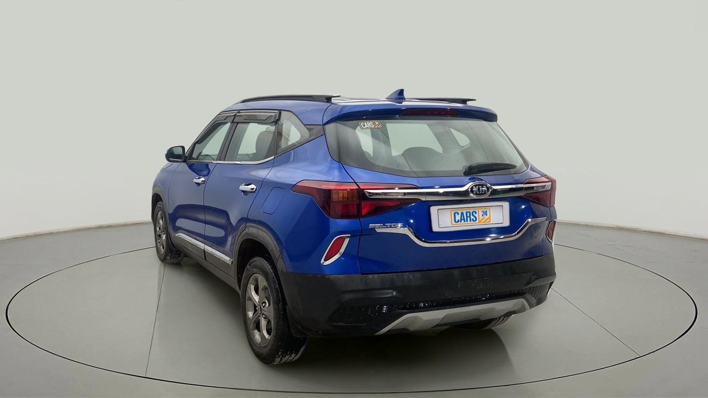 2019 KIA SELTOS HTK PLUS 1.5, Petrol, Manual, 43,519 km, Left Back Diagonal