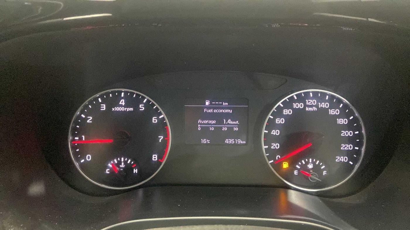 2019 KIA SELTOS HTK PLUS 1.5, Petrol, Manual, 43,519 km, Odometer Image