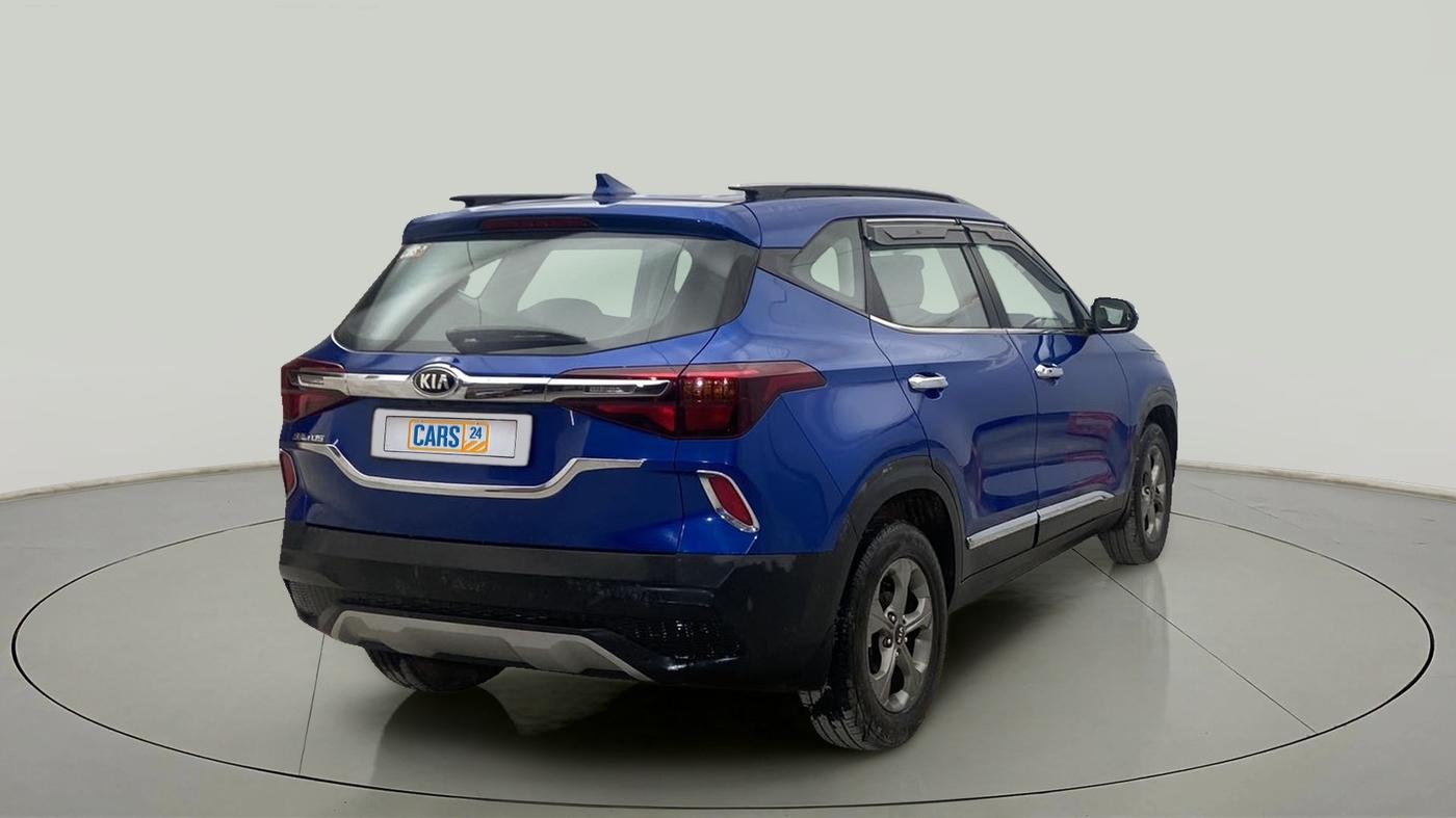 2019 KIA SELTOS HTK PLUS 1.5, Petrol, Manual, 43,519 km, Right Back Diagonal