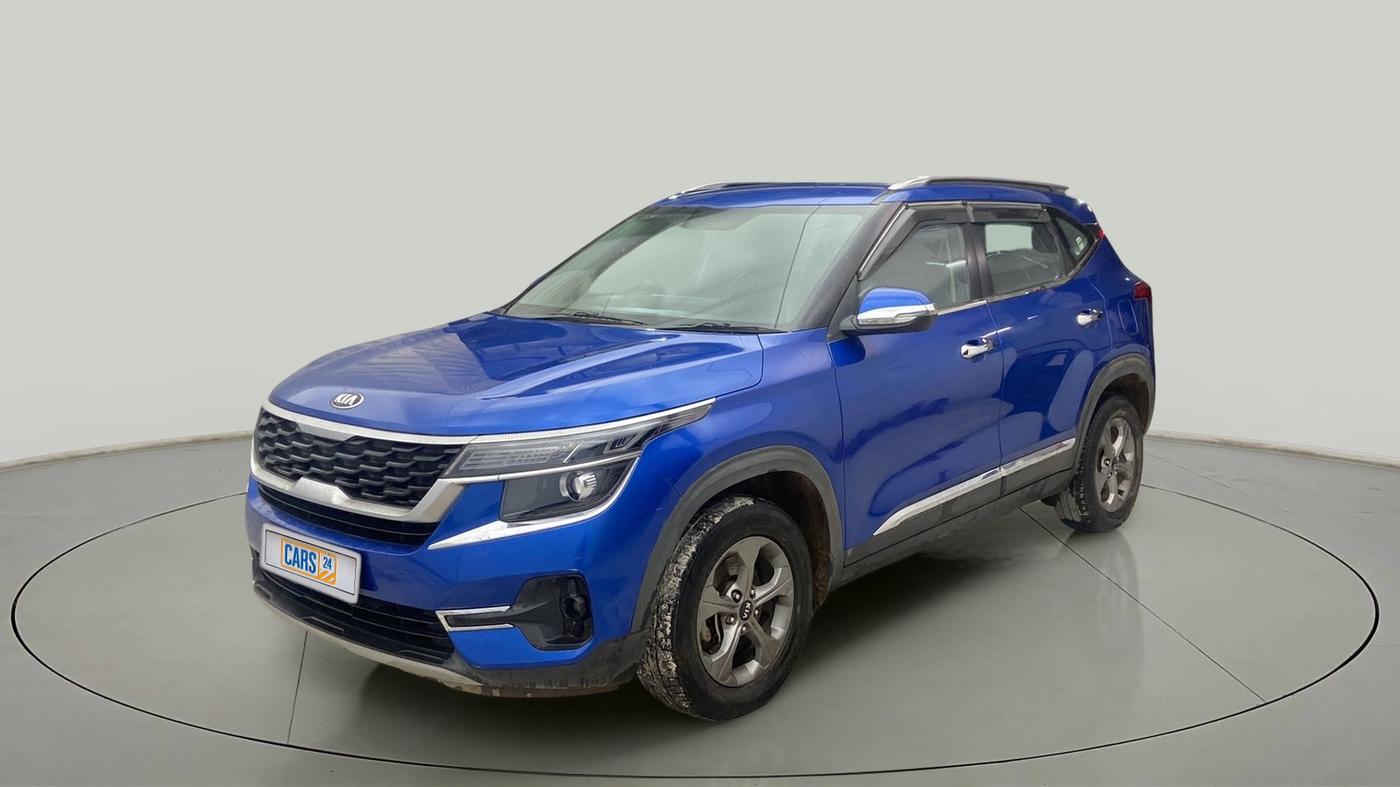2019 KIA SELTOS HTK PLUS 1.5, Petrol, Manual, 43,519 km, Left Front Diagonal