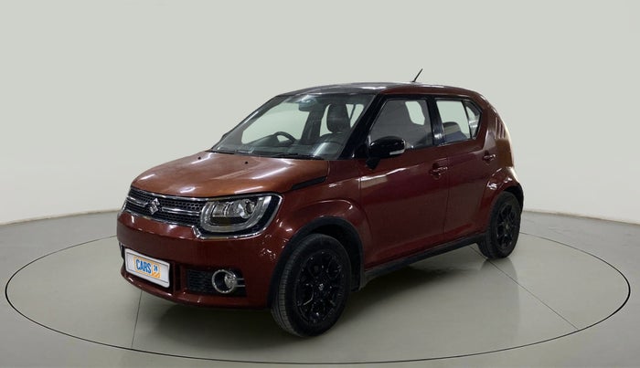 2017 Maruti IGNIS ALPHA 1.2 DUAL TONE, CNG, Manual, 63,854 km, Left Front Diagonal