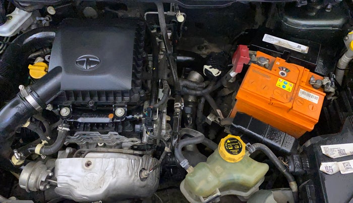 2021 Tata NEXON XZA PLUS (O) PETROL, Petrol, Automatic, 79,276 km, Engine View - Left