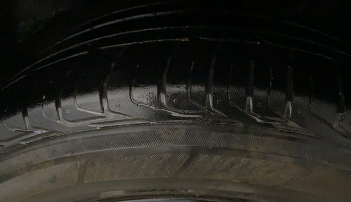 2021 Tata NEXON XZA PLUS (O) PETROL, Petrol, Automatic, 79,276 km, Left Rear Tyre Tread