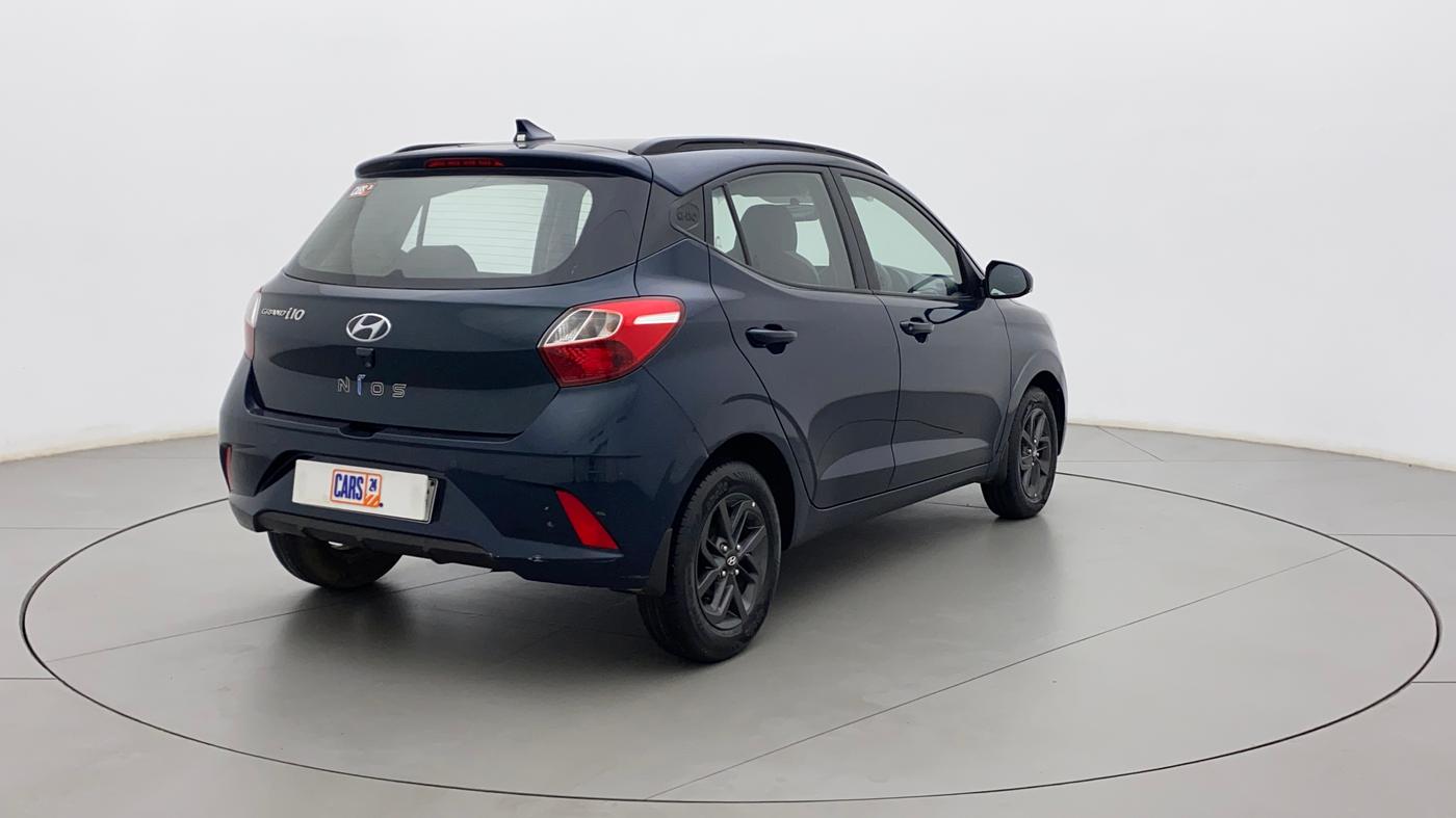 2019 Hyundai GRAND I10 NIOS SPORTZ 1.2 KAPPA VTVT, Petrol, Manual, 35,590 km, Right Back Diagonal