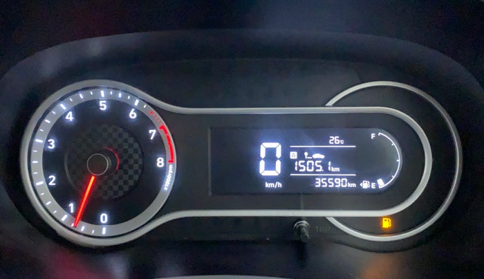 2019 Hyundai GRAND I10 NIOS SPORTZ 1.2 KAPPA VTVT, Petrol, Manual, 35,590 km, Odometer Image