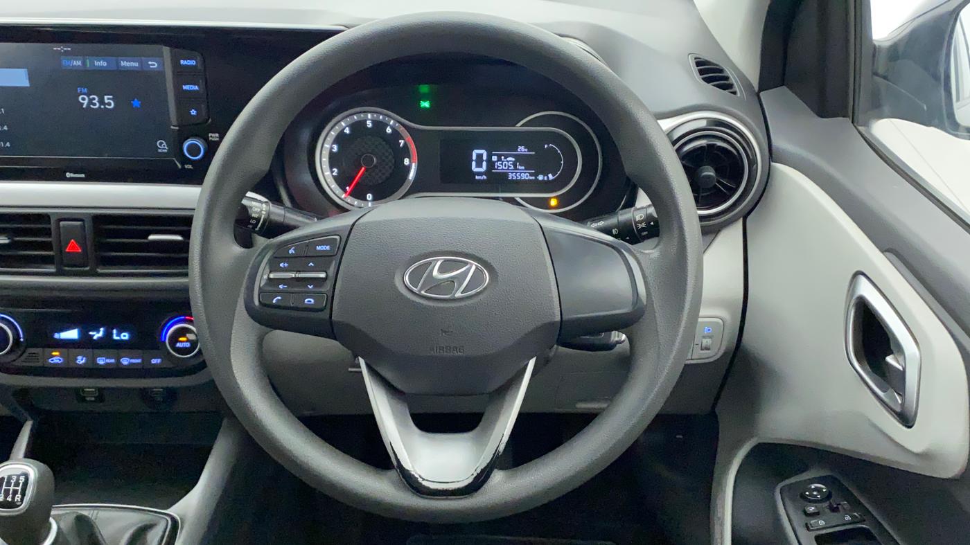 2019 Hyundai GRAND I10 NIOS SPORTZ 1.2 KAPPA VTVT, Petrol, Manual, 35,590 km, Steering Wheel Close Up