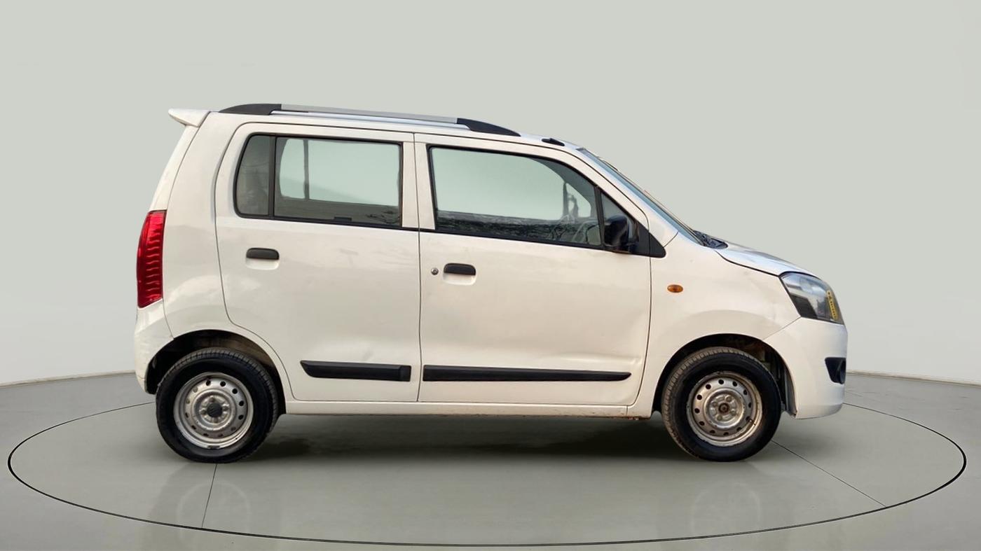 2017 Maruti Wagon R 1.0 LXI CNG, CNG, Manual, 73,456 km, Right Side View
