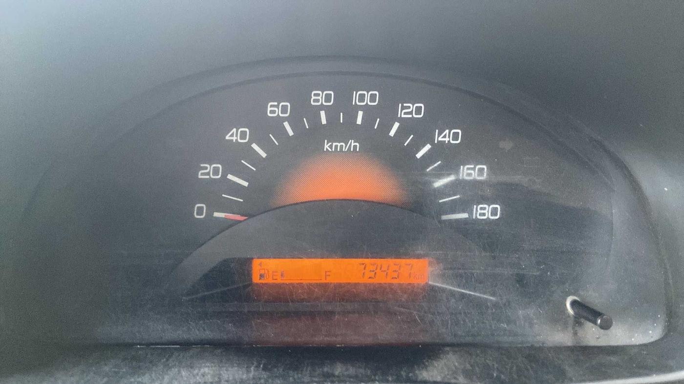 2017 Maruti Wagon R 1.0 LXI CNG, CNG, Manual, 73,456 km, Odometer Image