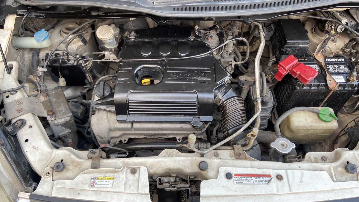 2017 Maruti Wagon R 1.0 LXI CNG, CNG, Manual, 73,456 km, Open Bonet
