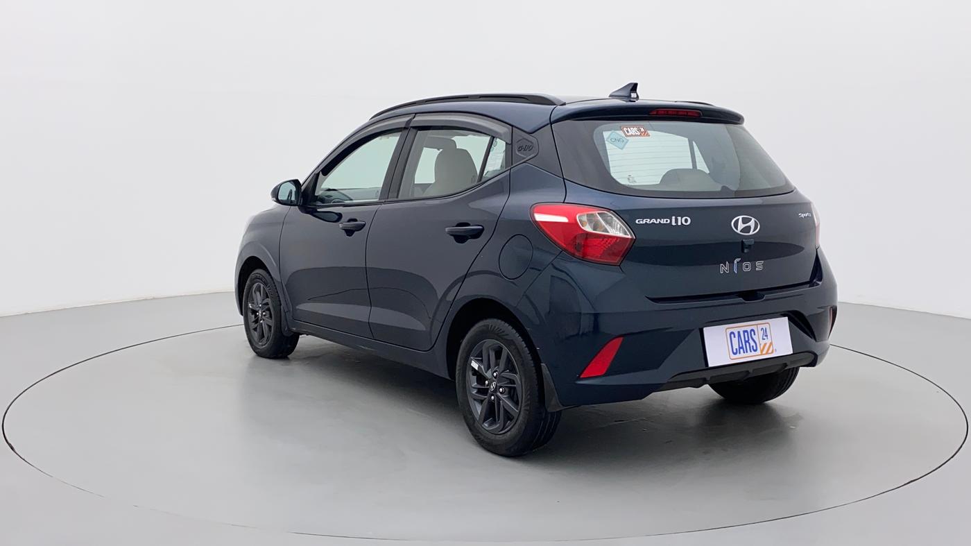 2021 Hyundai GRAND I10 NIOS SPORTZ 1.2 KAPPA VTVT CNG, CNG, Manual, 48,042 km, Left Back Diagonal