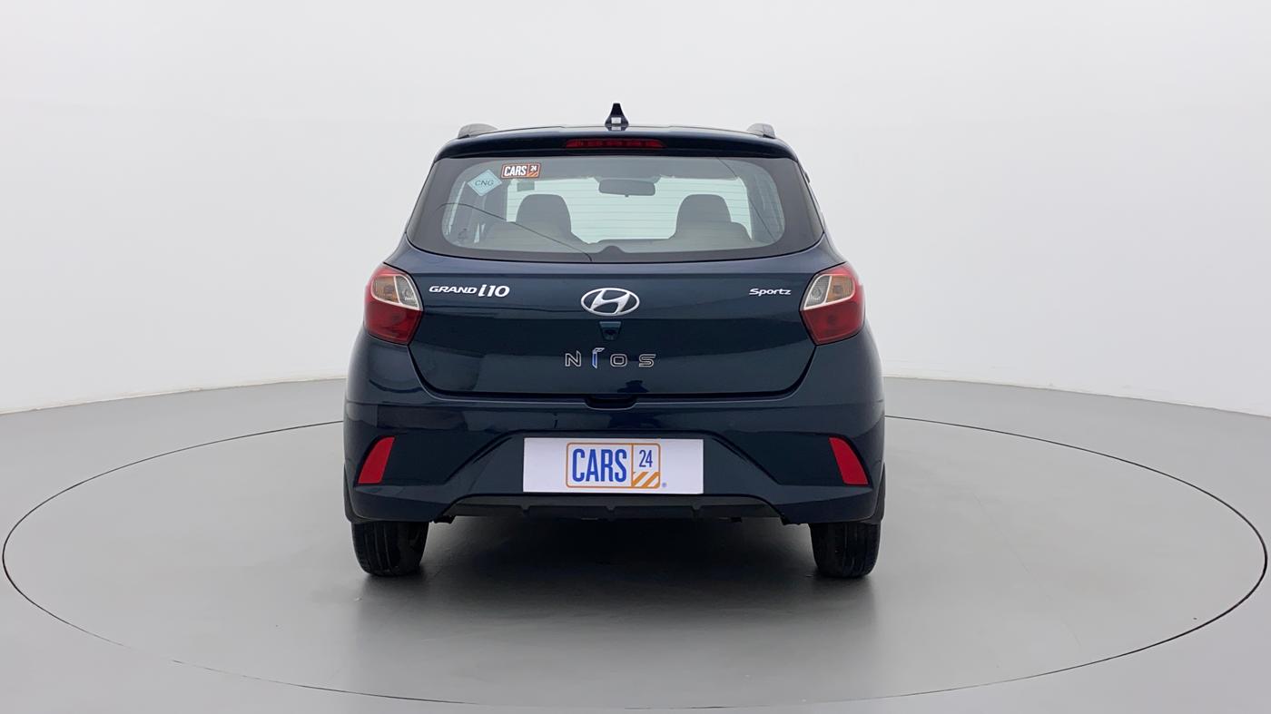 2021 Hyundai GRAND I10 NIOS SPORTZ 1.2 KAPPA VTVT CNG, CNG, Manual, 48,042 km, Back/Rear