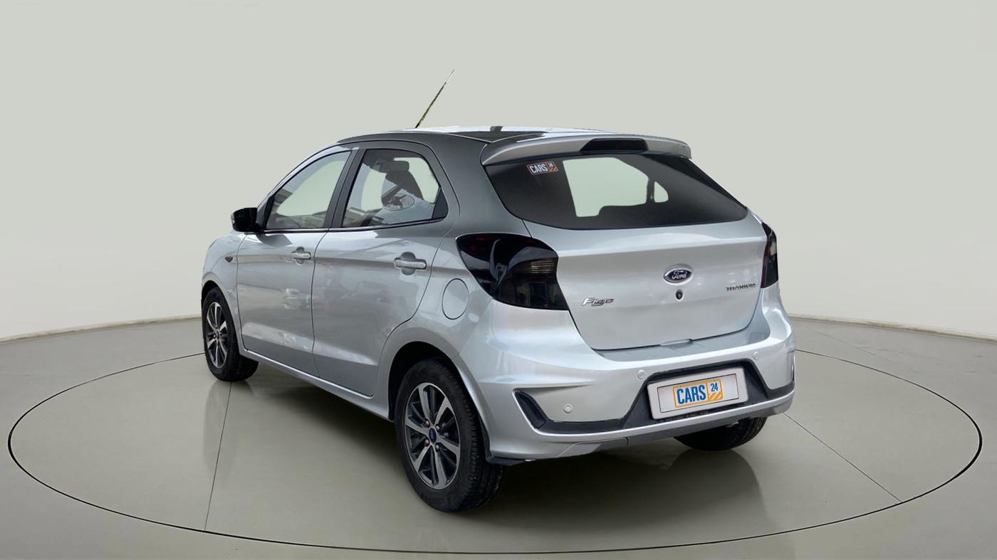 2020 Ford New Figo TITANIUM 1.2 PETROL MT, Petrol, Manual, 58,290 km, Left Back Diagonal