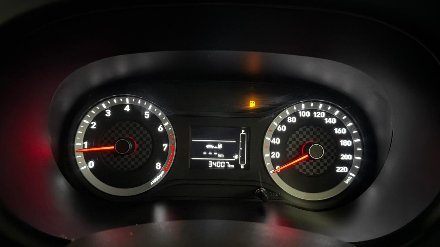 2020 Hyundai AURA S 1.2, Petrol, Manual, 33,966 km, Odometer Image