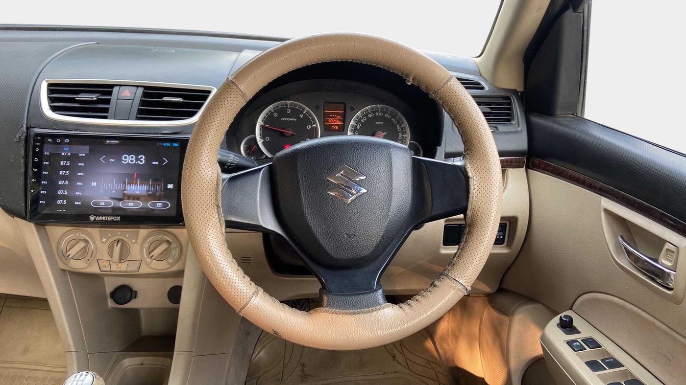 2012 Maruti Swift Dzire VDI, Diesel, Manual, 90,290 km, Steering Wheel Close Up