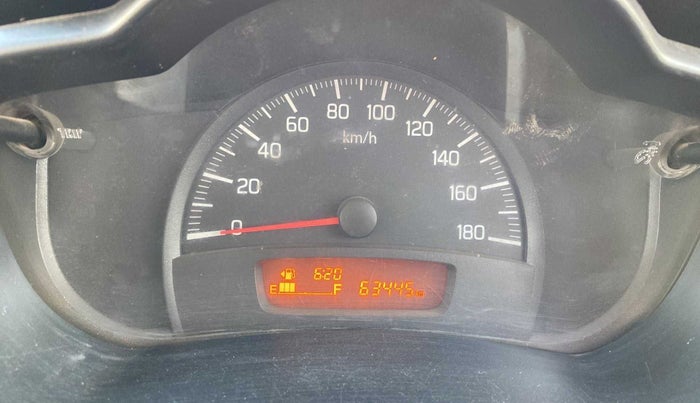 2014 Maruti Celerio VXI, CNG, Manual, 63,437 km, Odometer Image