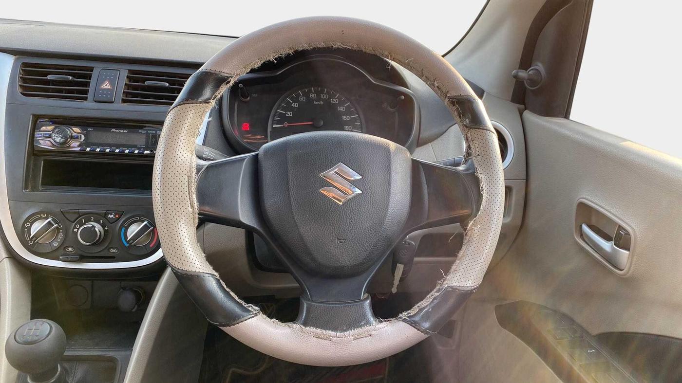 2014 Maruti Celerio VXI, CNG, Manual, 63,437 km, Steering Wheel Close Up