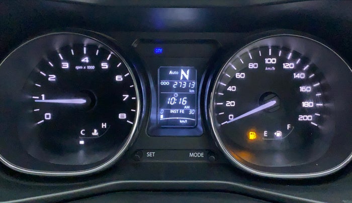 2018 Tata NEXON XZA PLUS PETROL DUAL TONE, Petrol, Automatic, 27,411 km, Odometer Image