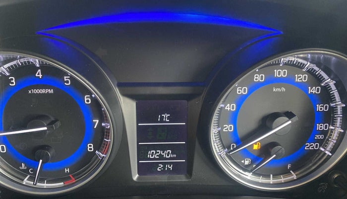 2021 Maruti Baleno DELTA PETROL 1.2, Petrol, Manual, 10,272 km, Odometer Image
