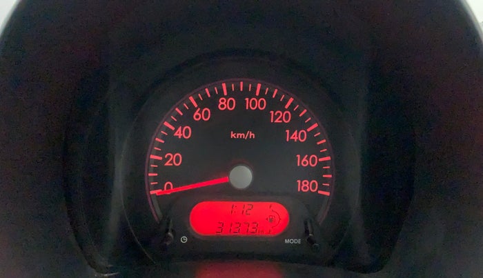 2012 Maruti A Star LXI, Petrol, Manual, 31,580 km, Odometer Image