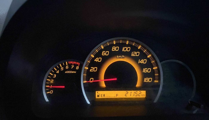 2014 Maruti Wagon R 1.0 VXI, Petrol, Manual, 21,135 km, Odometer Image
