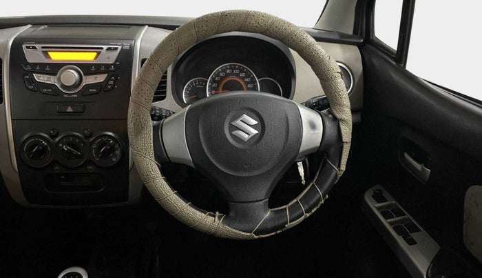 2014 Maruti Wagon R 1.0 VXI, Petrol, Manual, 21,135 km, Steering Wheel Close Up