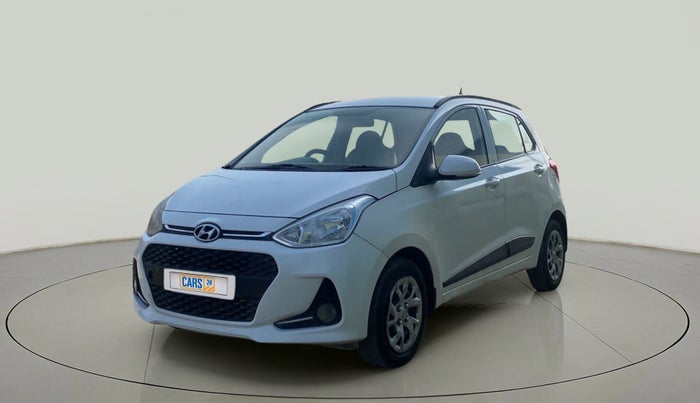 2018 Hyundai Grand i10 SPORTZ 1.2 KAPPA VTVT, Petrol, Manual, 93,392 km, Left Front Diagonal
