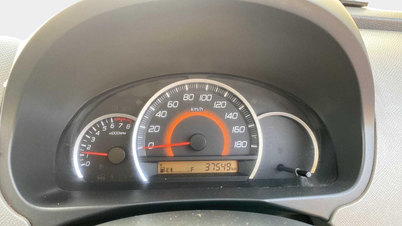2012 Maruti Wagon R 1.0 VXI, Petrol, Manual, 37,744 km, Odometer Image
