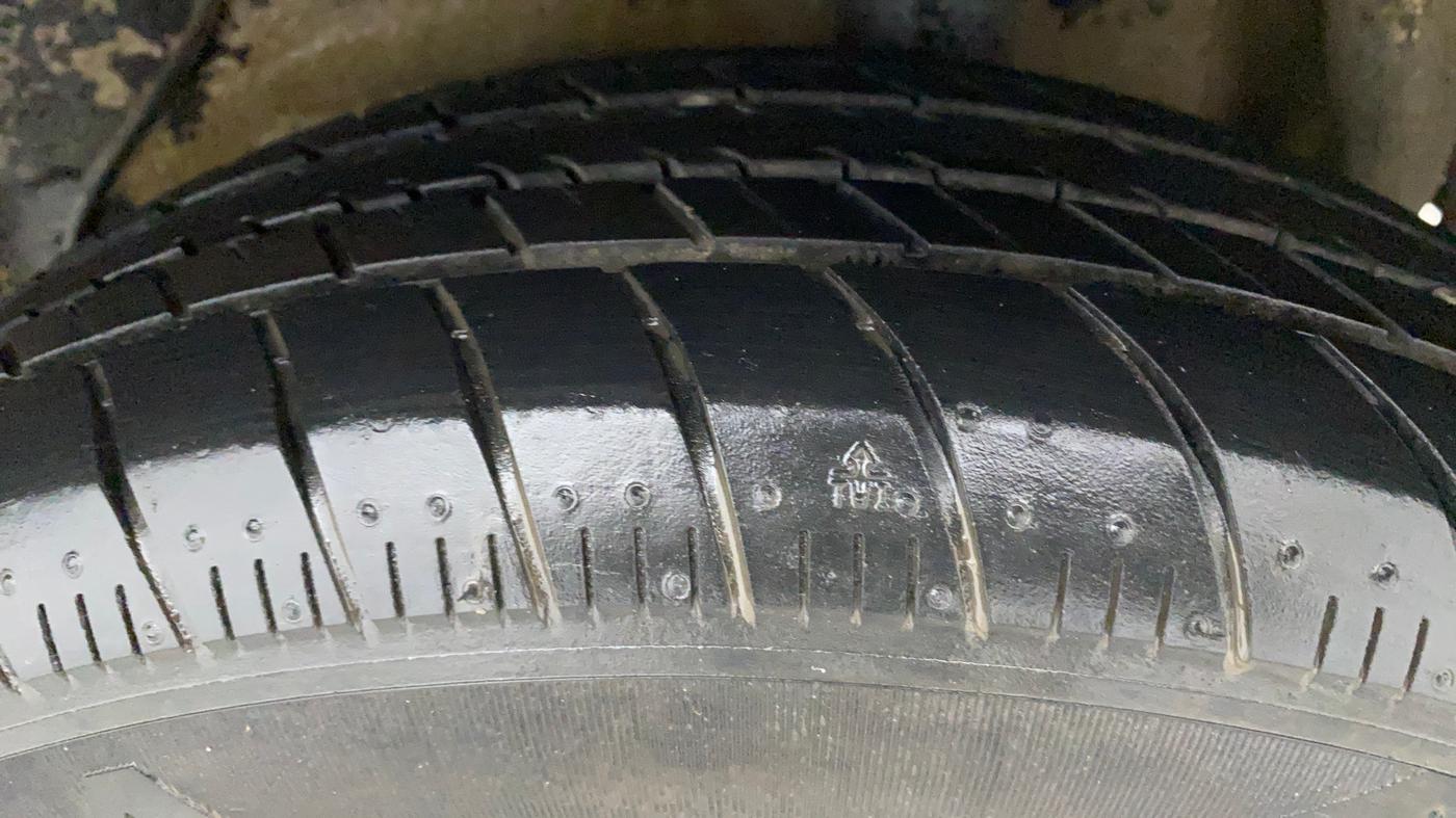 2016 Maruti Celerio VXI (O), Petrol, Manual, 66,984 km, Left Rear Tyre Tread